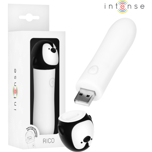 Vibrátor INTENSE RICO v tvare tučniaka s 8 režimami