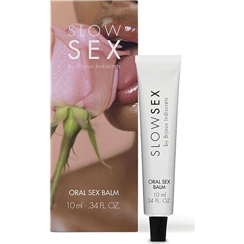 Bálsam na ústa Bijoux Slow Sex 10 ml s chuťou kokosu