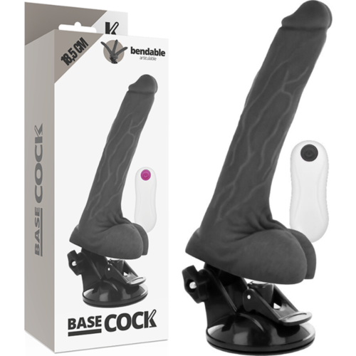 Vibrátor Basecock 18.5 cm s diaľkovým ovládaním