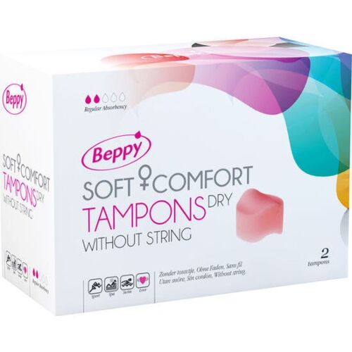 Tampóny Beppy Klasické bez šnúrky pre sex počas menštruácie