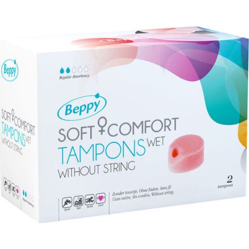 Tampony Beppy Soft Comfort bez šnúrky pre pohodlie