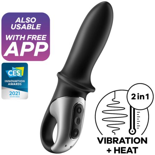 Vibrátor Satisfyer Hot Passion s teplom a aplikáciou