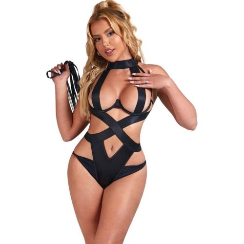 Postroj Body Red Sexy Harness Halter s elegantným dizajnom