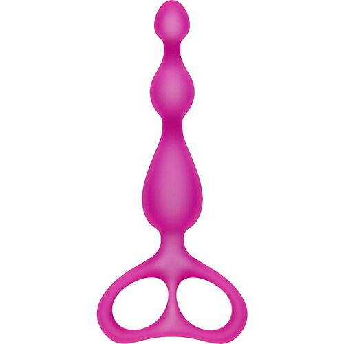 Análne guličky S Pleasures Shorty Plum pre začiatočníkov