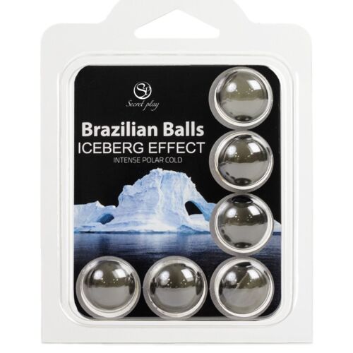 Guľôčky Lubrikant Secret Play Brazilian Balls s efektom chladu a tepla
