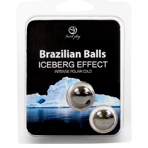 Lubrikant Secret Play Brazilian Balls s 3 efektmi