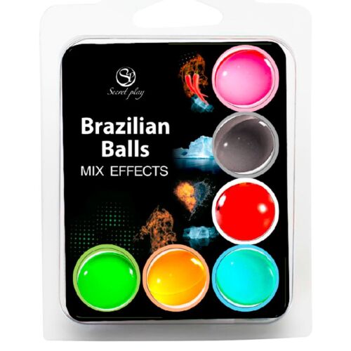 Gulička Secretplay Brazilian Balls 6 | Efekt masáže
