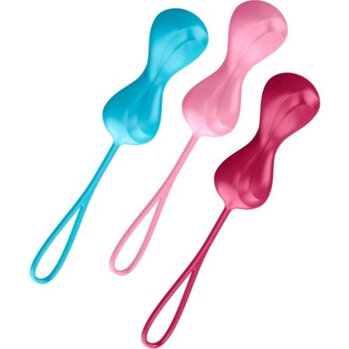Bola Kegel SATISFYER BALLS Training Set 1 pre tréning panvového dna