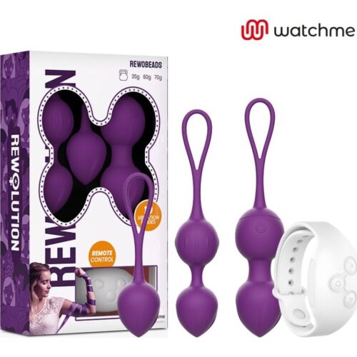 Bola vibrátor REWOLUTION REWOBEADS s diaľkovým ovládaním