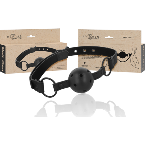 Mordaza INTENSE FETISH z vegánskej kože pre pohodlie vášho psa