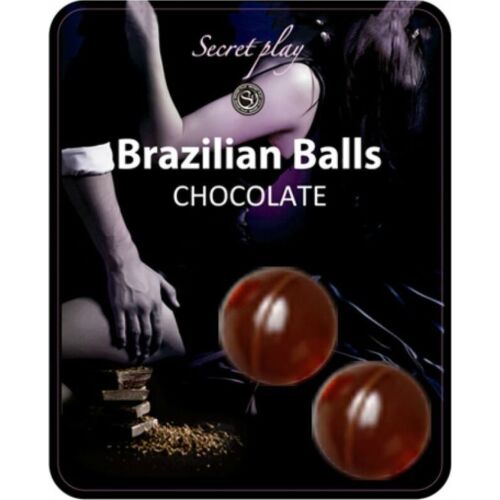 Lubrikant SECRETPLAY Brazilian Balls s čokoládovou príchuťou