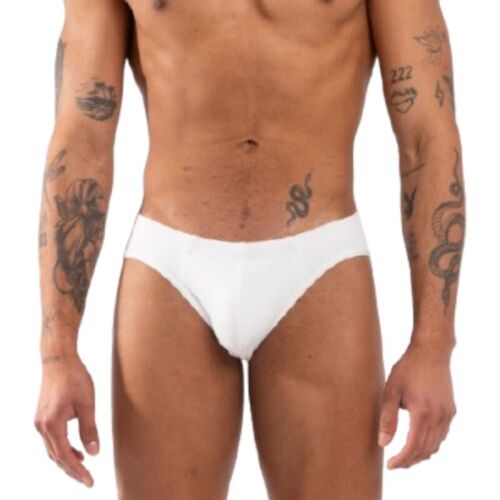 Nohavičky BURN 021 WHITE SLIP s originálnym dizajnom