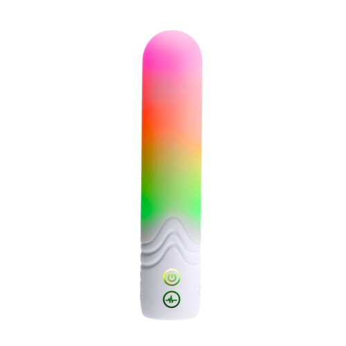 Vibrátor Paradise Pleasure Products The Bullet s RGB osvetlením
