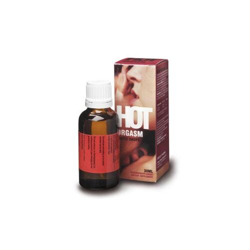 Gélové kvapky Cobeco Hot Orgasm 30 ml na stimuláciu túžby
