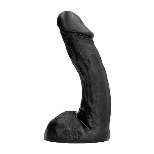 Dildo Loviux All Black 28 cm s designom pre bod G