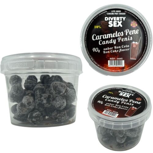 Cukrík Loviux Diablo Picante s príchuťou rumovej koly