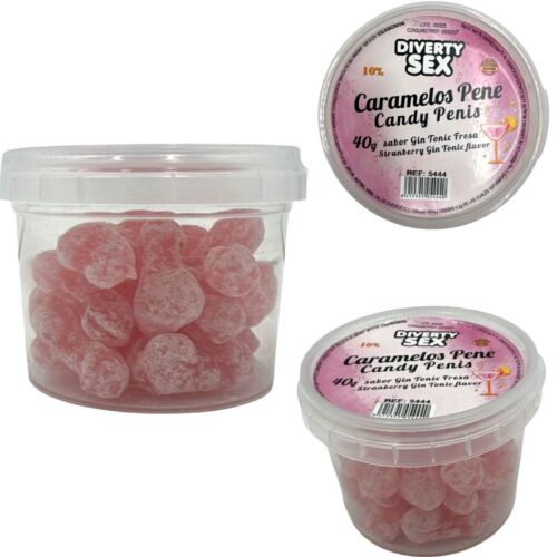 Cukríky Caramelo Diablo Picante 20 ks s príchuťou gin tonic