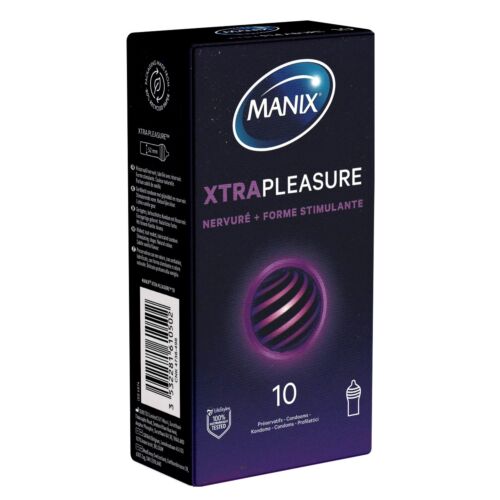 Kondómy Manix Xtra Pleasure s stimulujúcim povrchom