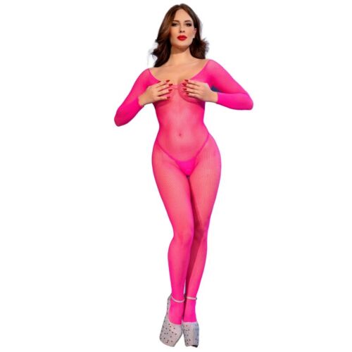 Bodystocking Chilirose CR 4894 so zvýraznením siluety