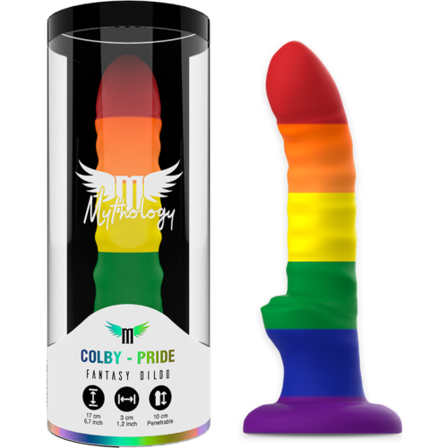Dildo MYTHOLOGY Colby Pride – Pohodlné a prispôsobiteľné
