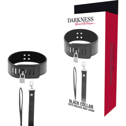 Páska DARKNESS BONDAGE s čiernym zámkom