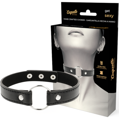 Collar Bondage Coquette Chic Desire | Prispôsobiteľný z vegánskeho kože