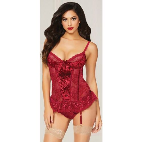Bielizeň set 2PC BUSTIER SET srdcového tvaru
