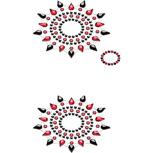 Súprava na zdobenie pŕs Petits Joujoux Gloria s krištáľmi