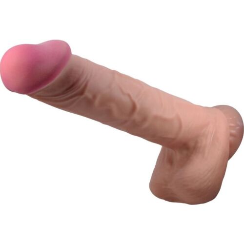Dildo PRETTY LOVE Sliding Skin 26 cm s generóznou hlavou