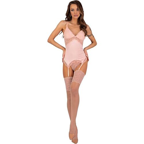 Lingerie LIVCO CORSETTI Persinne Peach dizajn z čipky