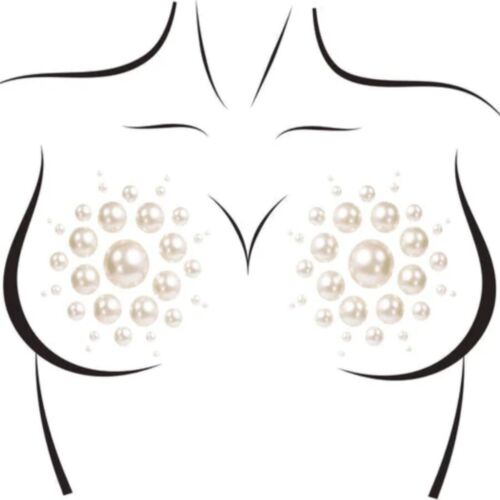 Cubrepezony Leg Avenue Isla s trblietaním a kamienkami