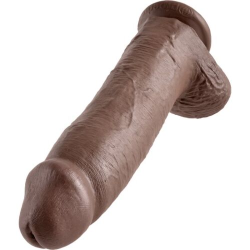 Dildo KING COCK 30,48 cm s prísavkou a realistickými detailmi