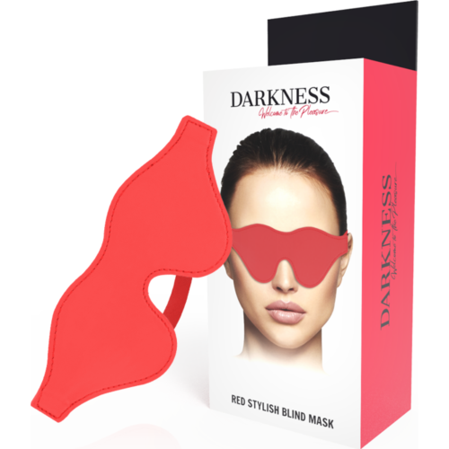 Antifaz DARKNESS BONDAGE so stiahnuteľnou páskou