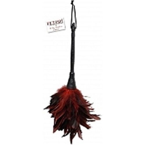 Taktile pomôcky Fetish Fantasy Series - Black & Red Frisky Feather Tickler