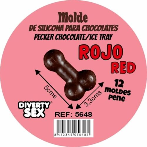 Forma na čokoládu Diablo Picante pre 12 čokolád