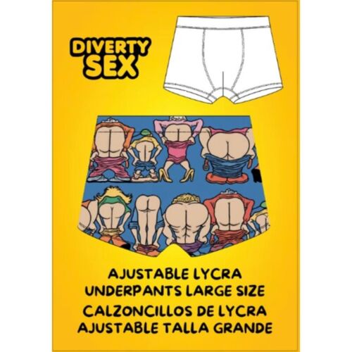 Boxerky DIABLO PICANTE Plus Size s vtipným dizajnom