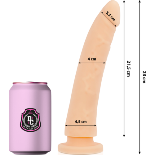 Dildo DELTACLUB 23 cm s realistickým pocitom