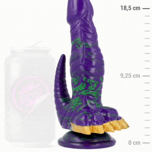 Dildo EPIC Crocotta - Aurora Mística s širokým telom