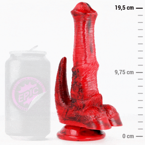Dildo Loviux Vulcanus Dragón pre hlbokú stimuláciu