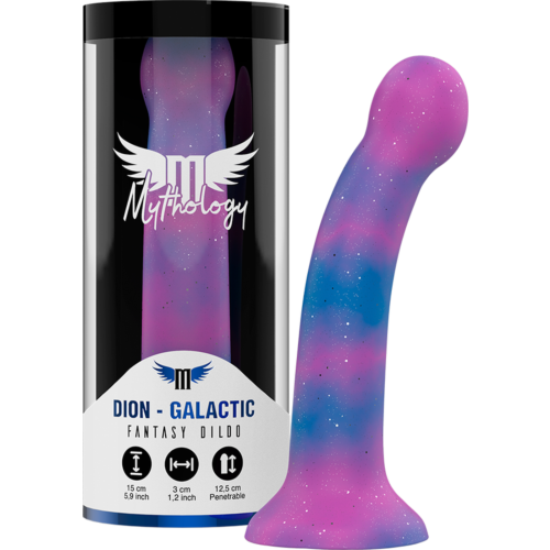 Dildo MYTHOLOGY DION GALACTIC s ergonomickou zahnutou hlavou