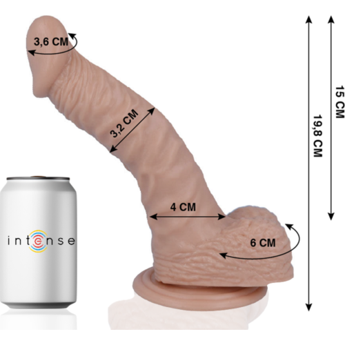 Dildo MR. INTENSE 18 | realistické a mäkké