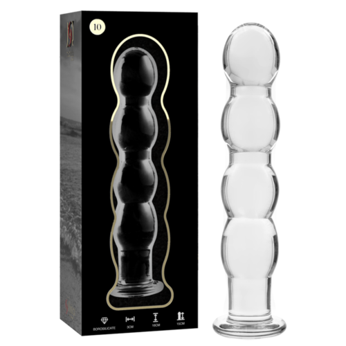 Dildo Nebula Series by Ibiza Model 10 z borosilikátového skla