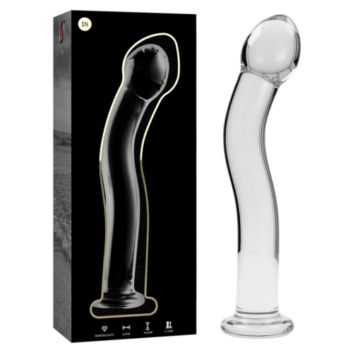 Dildo Nebula 18 od Ibiza | Sklo a ergonomický dizajn