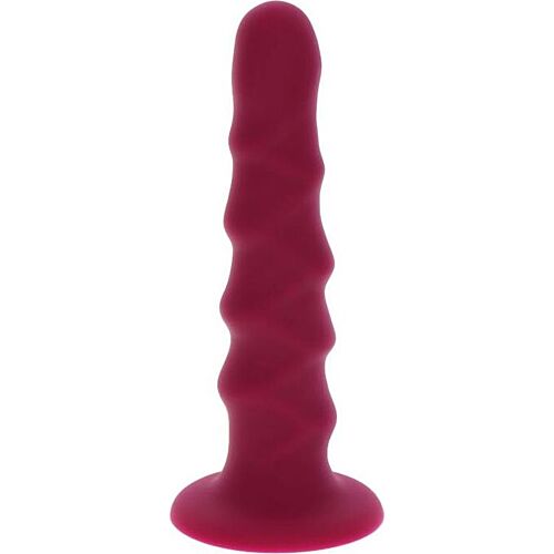 Dildo Get Real Ribbed Dong 12 cm s prísavkou