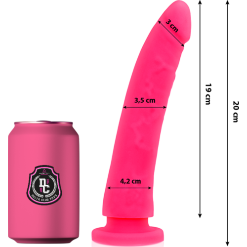 Dildo DELTACLUB 20 cm silikónové
