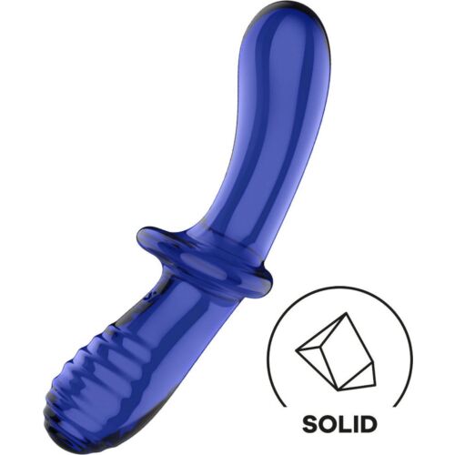 Dildo Satisfyer Crystal Double: Versatilita a textúry