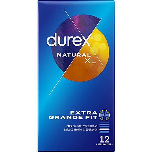 Kondómy Durex Natural XL s extragrande rozmermi