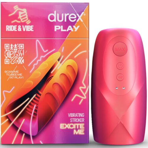 Masturbátor DUREX Ride & Vibe so štruktúrou