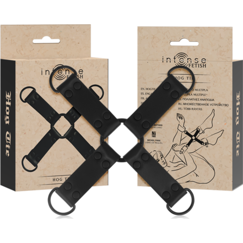 Putá INTENSE FETISH pre ruky a nohy s viacnásobným uchytením