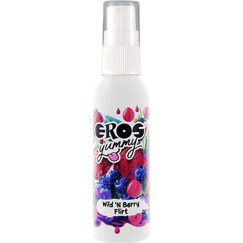 Spray telesný EROS Yummy s príchuťou lesných čučoriedok